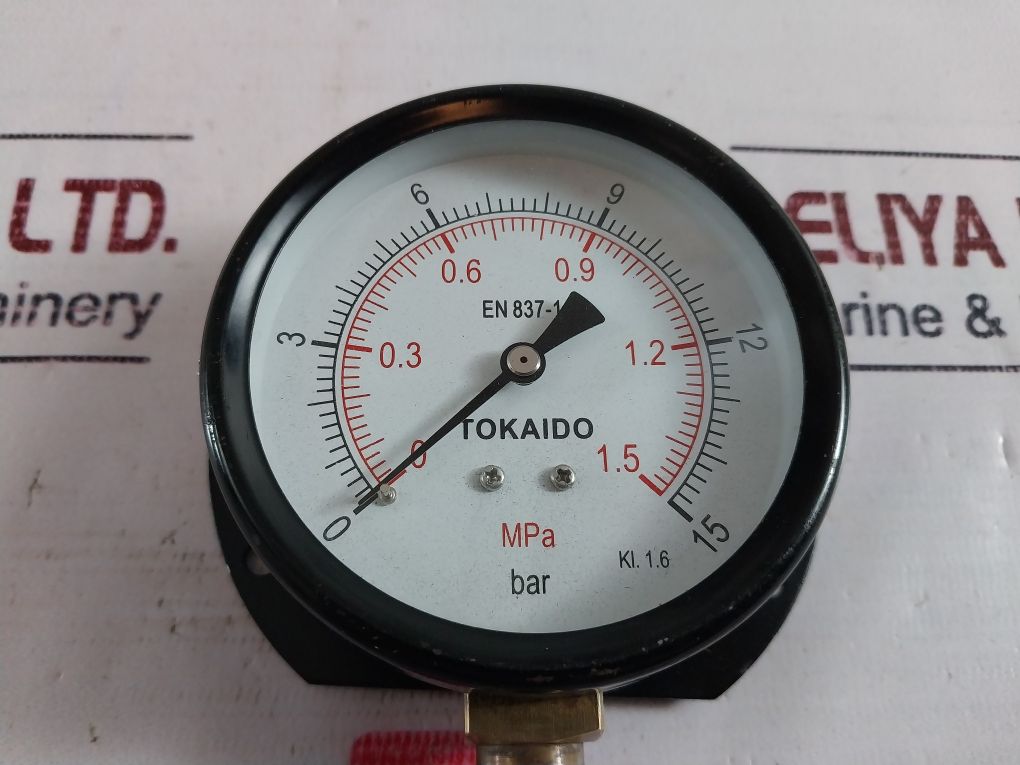 Tokaido En 837-1 Analog Pressure Gauge