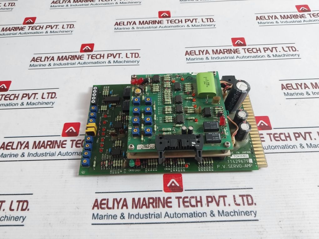 Tokimec 114296792 P.V.Servo-amp Pcb With 162494501 Hla Pwb