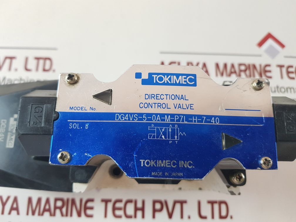 Tokimec Dg4Vs-5-0A-m-p7L-h-7-40 Directional Control Valve
