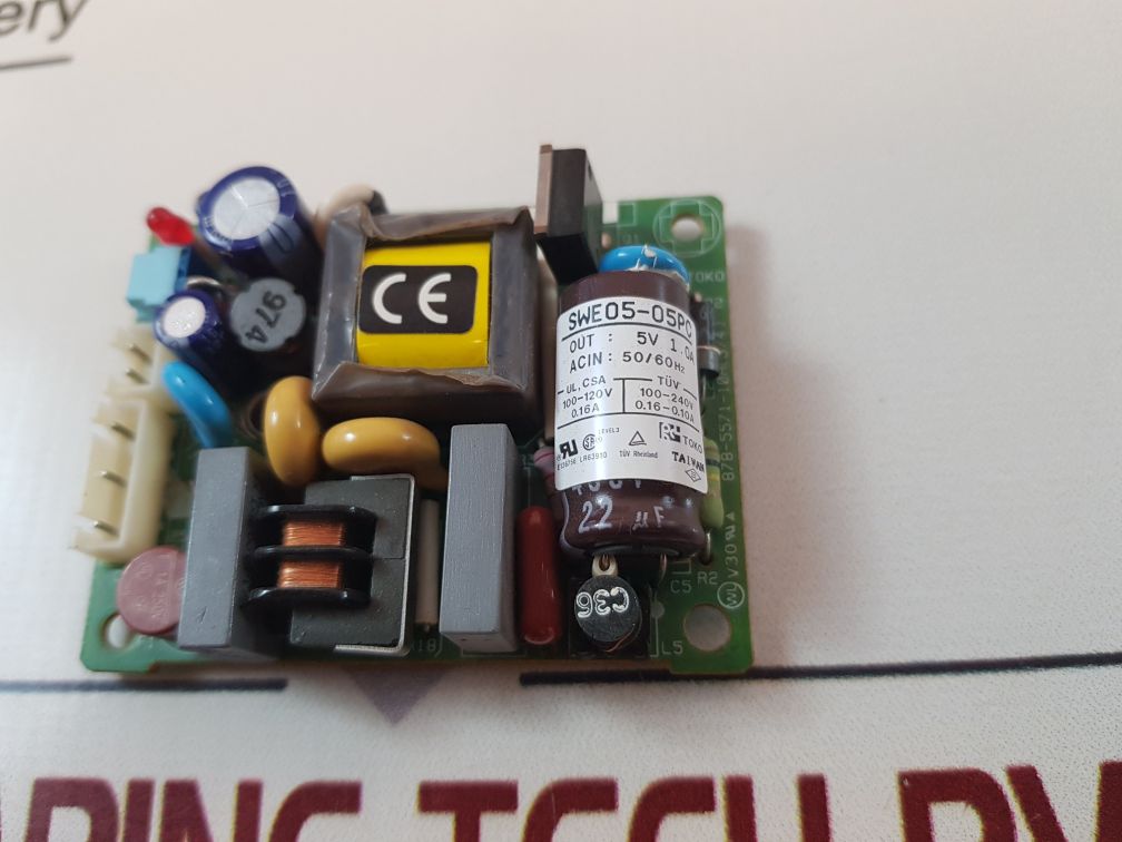 Toko 878-5571-10H Power Supply Board