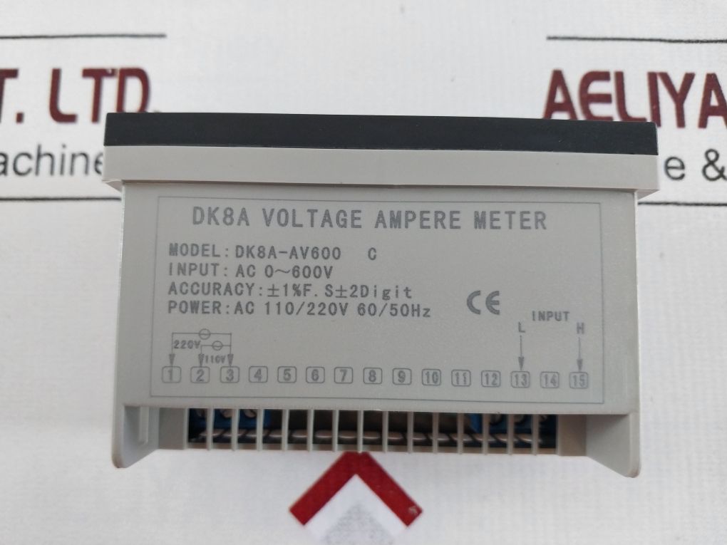 Toky Dk8A Digital Panel Voltage Ampere Meter Dk8A-av600