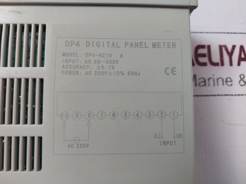 Toky Dp4 Digital Panel Meter Dp4-hz10 A
