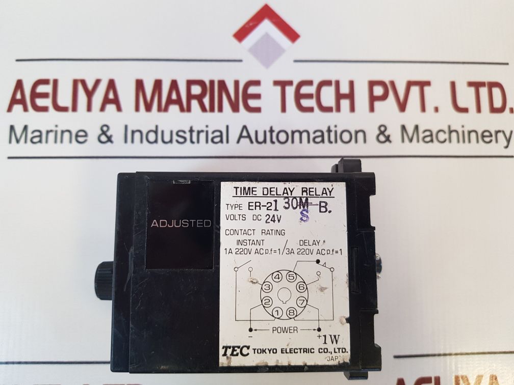 Tec Er-2130Sb Time Delay Relay