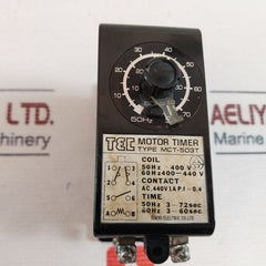 Tokyo Electric Mct-503T Motor Timer 60Hz 400-440V