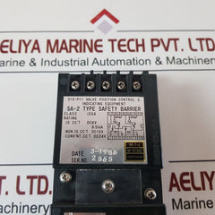 Tokyo Keiki Sa-2 Safety Barrier S10-p11 Valve Position Control