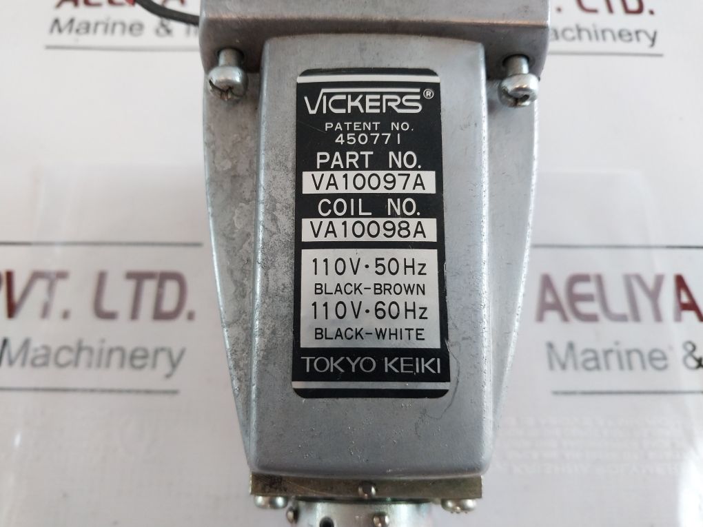 Tokyo Keiki Vickers Va10097A Solenoid Coil