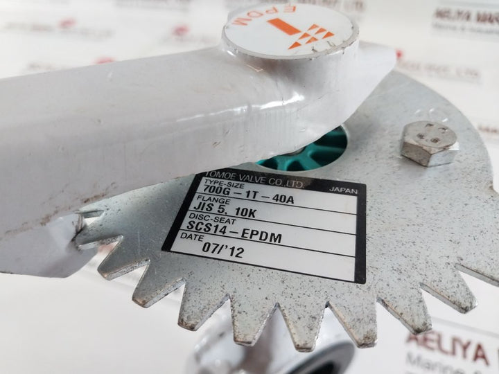 Tomoe 700G-1T-40A Valve