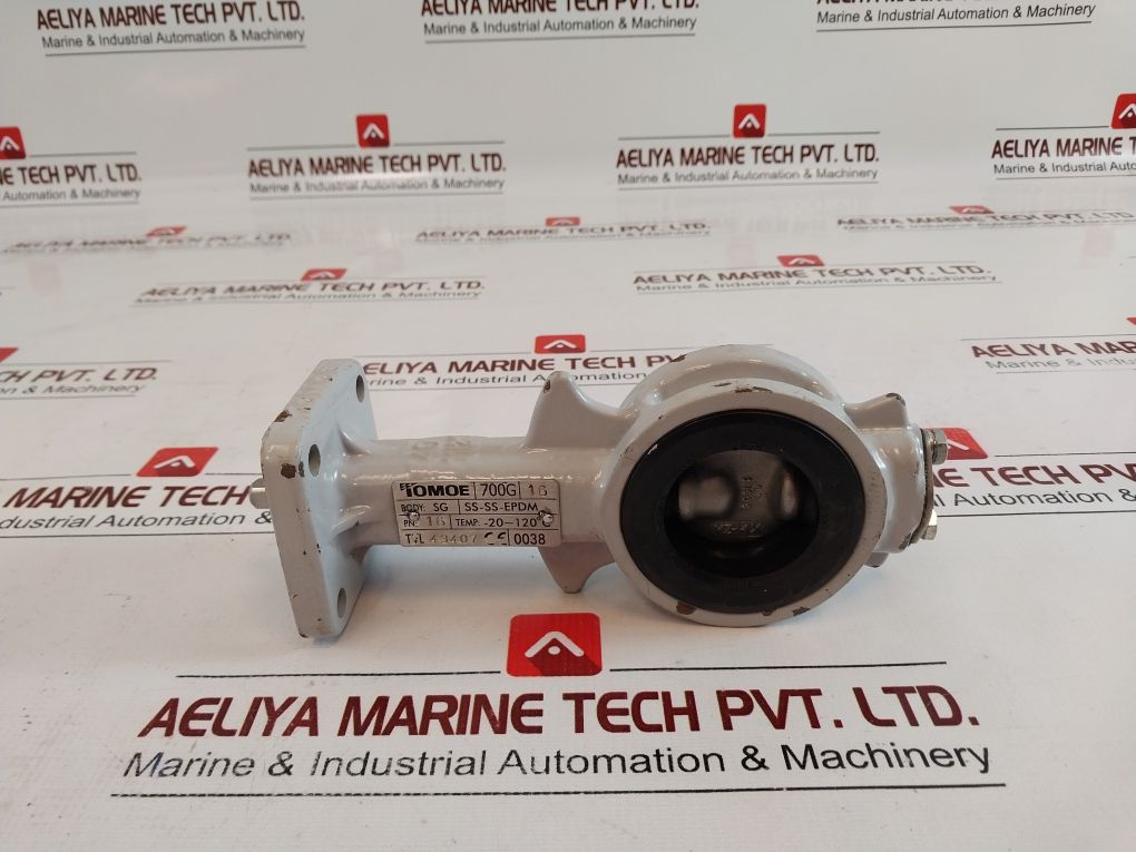 Tomoe Ss-ss-epdm Butterfly Valve