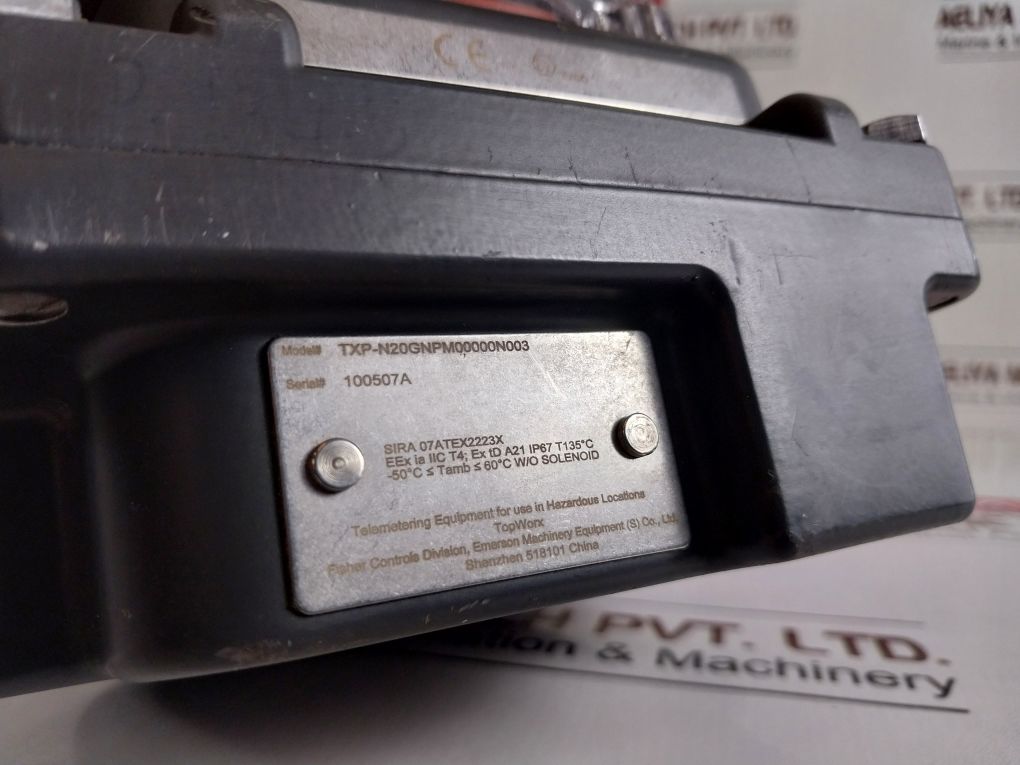 Topworx Txp-n20Gnpm00000N003 Discrete Valve Control 1180