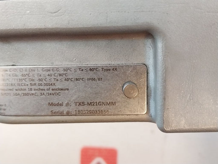 Topworx Txs-m21Gnmm Valve Controller