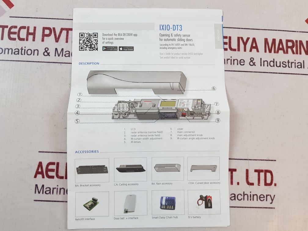 Tormax Ixio-dt3 Motion-detector Presence-sensor