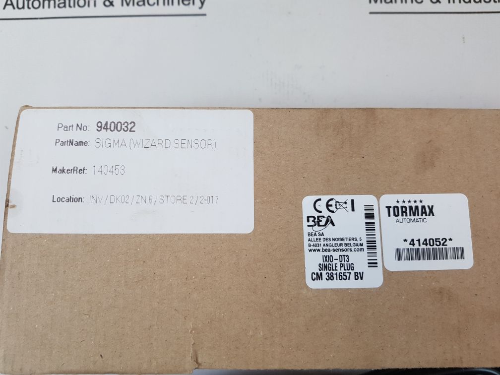 Tormax Ixio-dt3 Motion-detector Presence-sensor