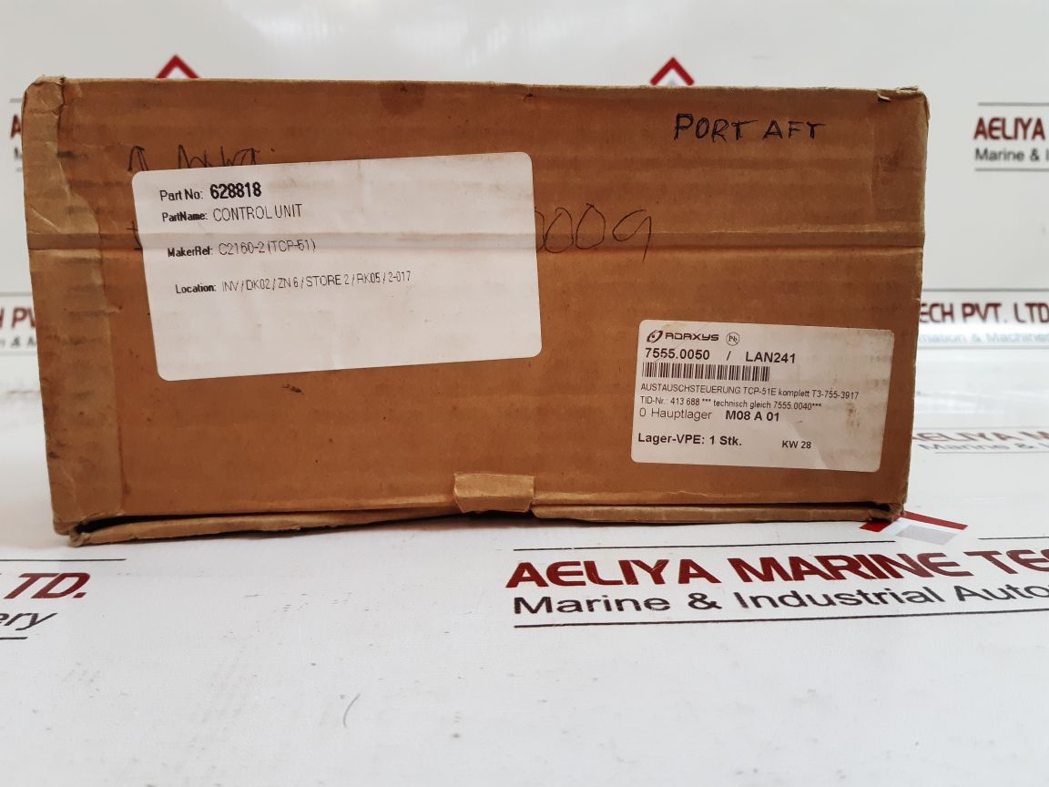 Tormax Tcp-51 Control Unit Kau.0002