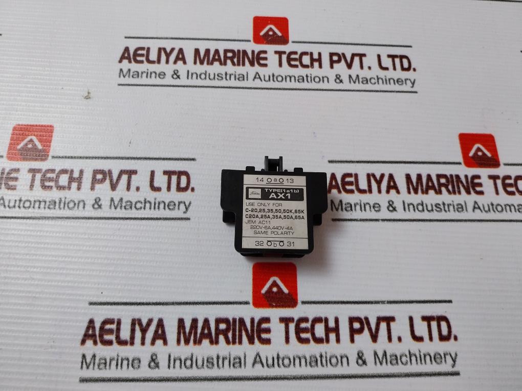 Toshiba (1A1B) Ax1 Auxiliary Contact 220V-6A, 440V-4A
