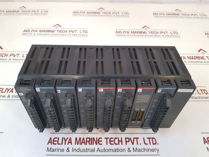 Toshiba Ex10*Ubb2 With Ps261,Ai32,Ai31,Ao32,Do32 Module Rack