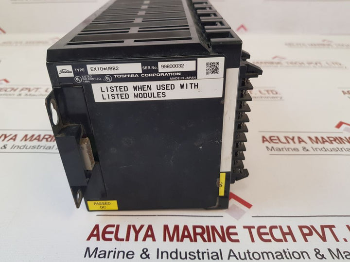 Toshiba Ex10*Ubb2 With Ps261,Ai32,Ai31,Ao32,Do32 Module Rack