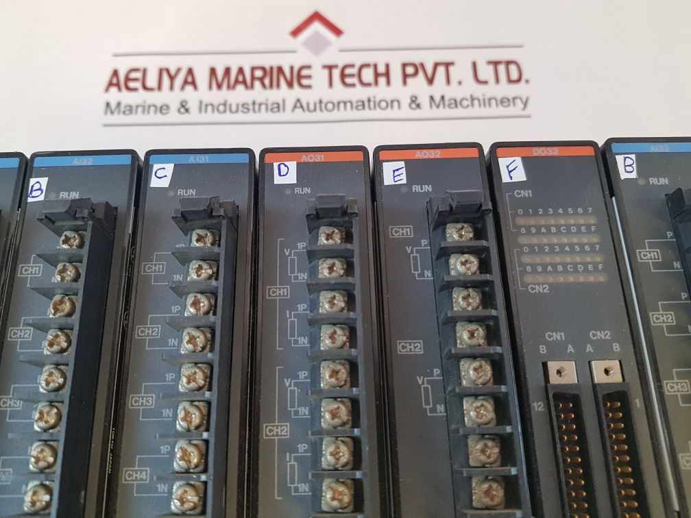 Toshiba Ex10*Ubb2 With Ps261,Ai32,Ai31,Ao32,Do32 Module Rack