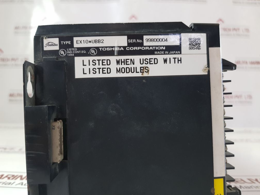 Toshiba Ex10Ubb2 Rack With Ps261, Pu11A, Lk11, Di32, Ro61, Ro62 Module
