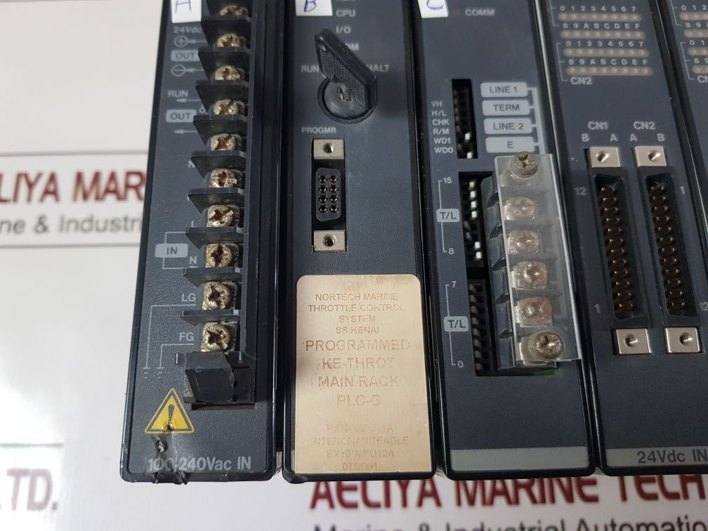 Toshiba Ex10Ubb2 Rack With Ps261, Pu11A, Lk11, Di32, Ro61, Ro62 Module
