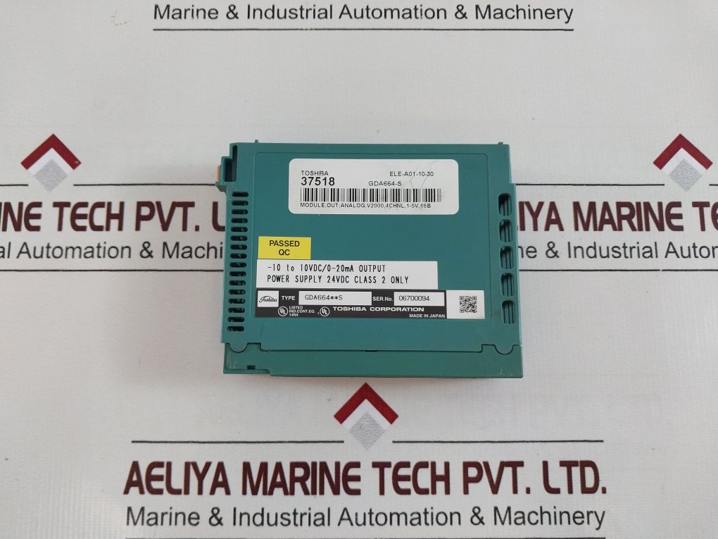 Toshiba Gda664**S Analog Output Module