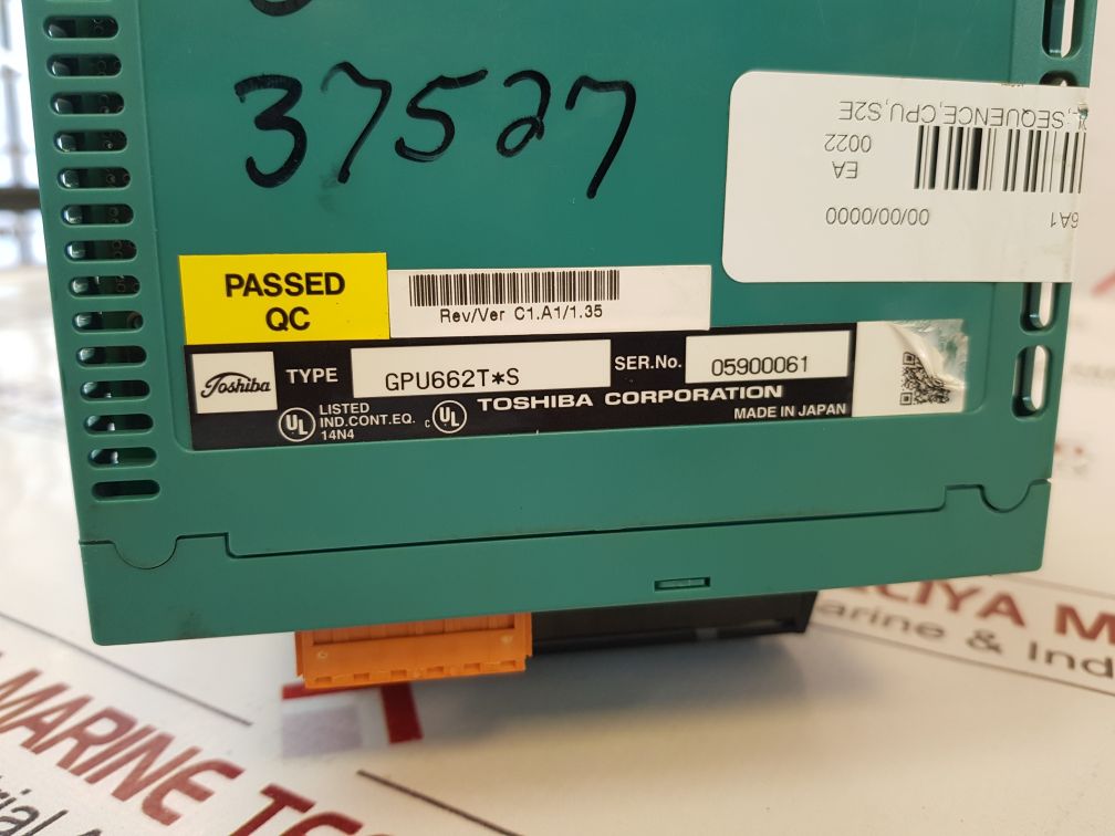 Toshiba Gpu662T*S Ps693+Pu662T+Do634+Sn627+Di634+Ad668+Ro662S Module Rack