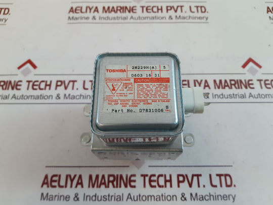 Toshiba D7831006 Microwave Magnetron 2M229H(A) 5
