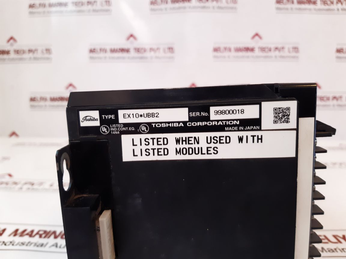 Toshiba Ex10*Ubb2 Rack With Ps261,Pu11A,Lk11,Di31,Ro61 Module