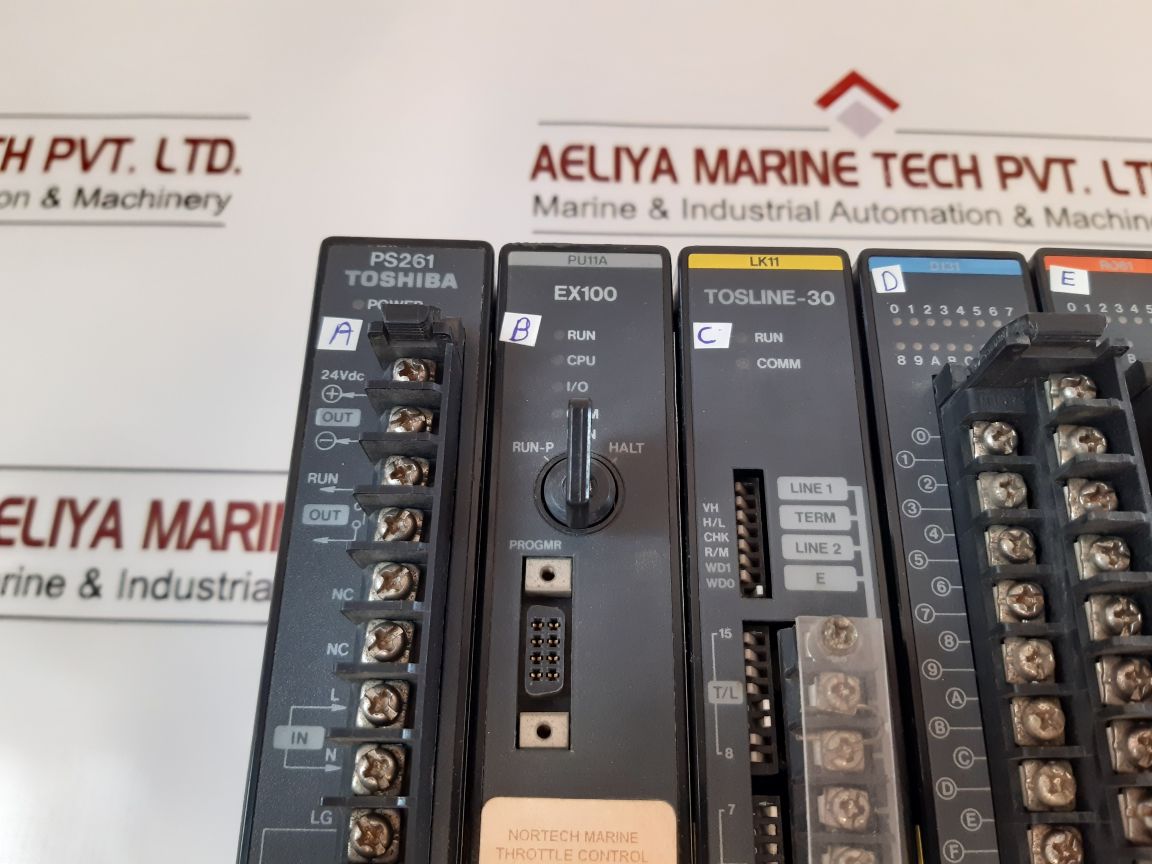 Toshiba Ex10*Ubb2 Rack With Ps261,Pu11A,Lk11,Di31,Ro61 Module