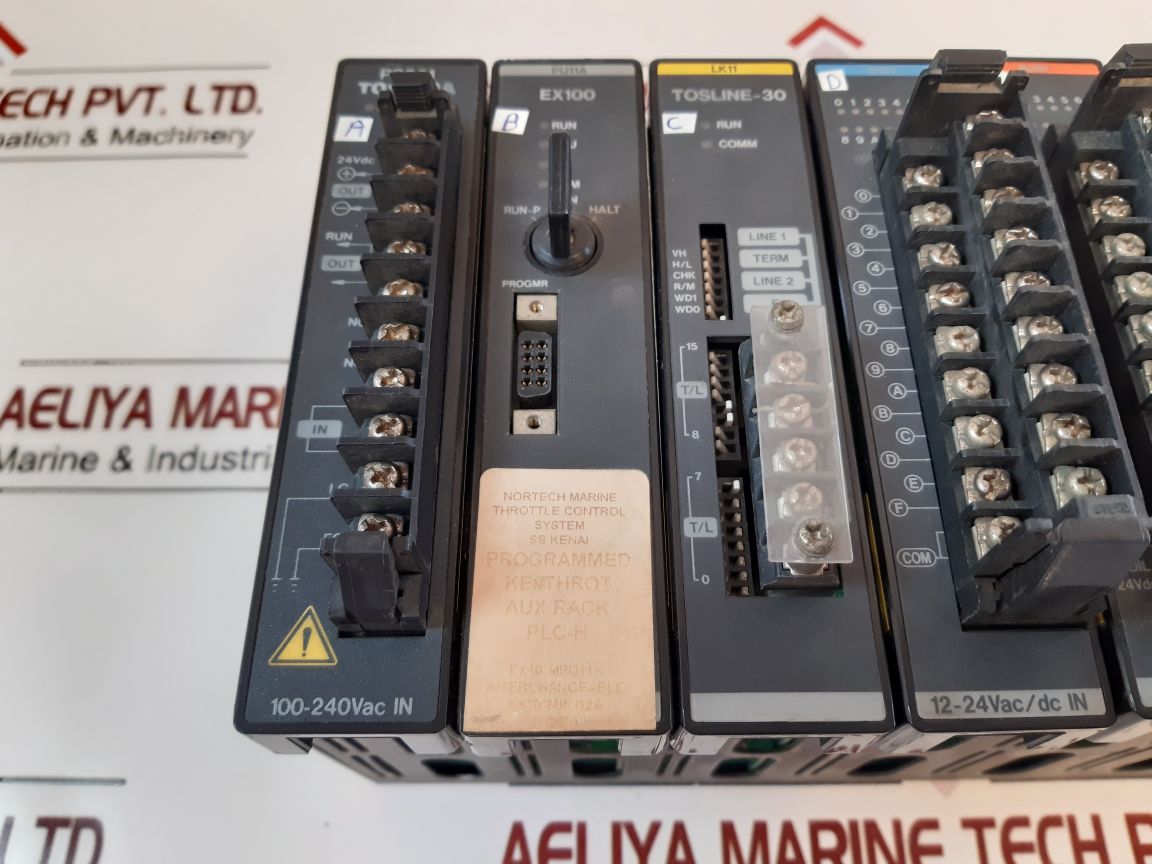 Toshiba Ex10*Ubb2 Rack With Ps261,Pu11A,Lk11,Di31,Ro61 Module