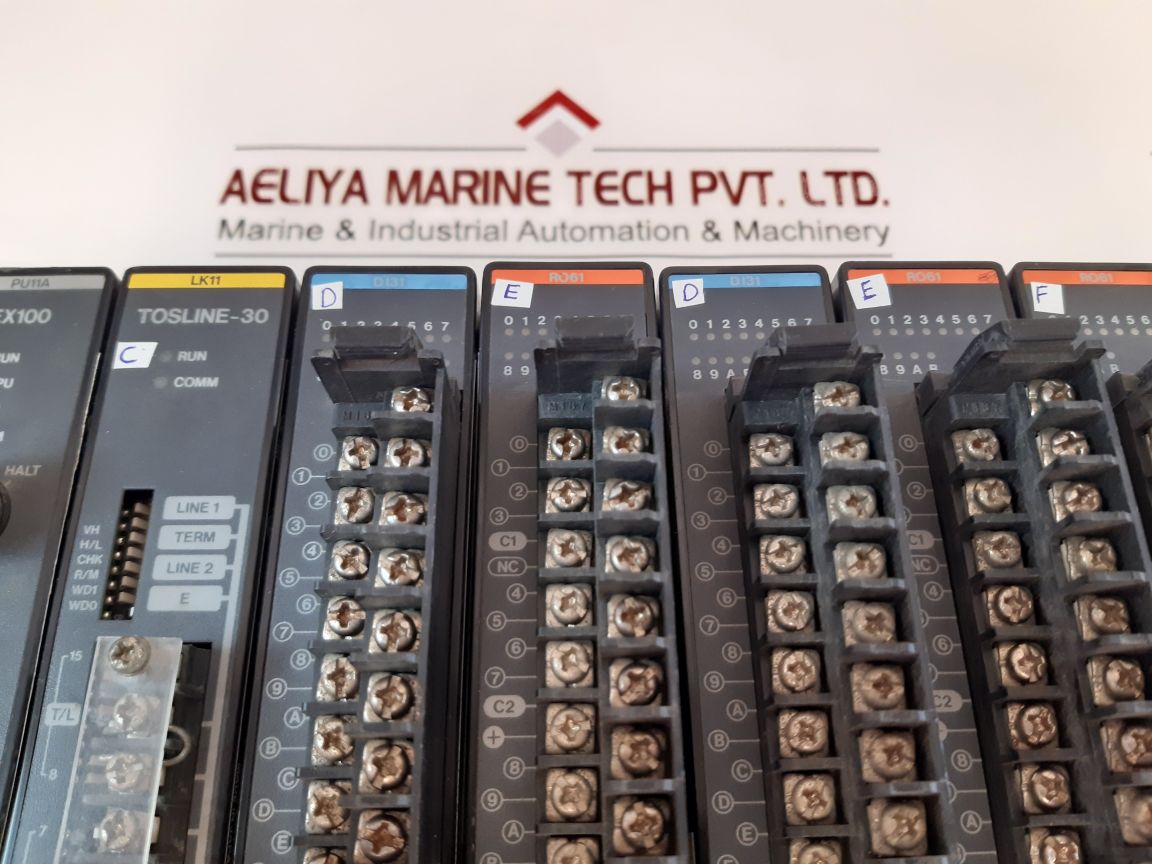 Toshiba Ex10*Ubb2 Rack With Ps261,Pu11A,Lk11,Di31,Ro61 Module