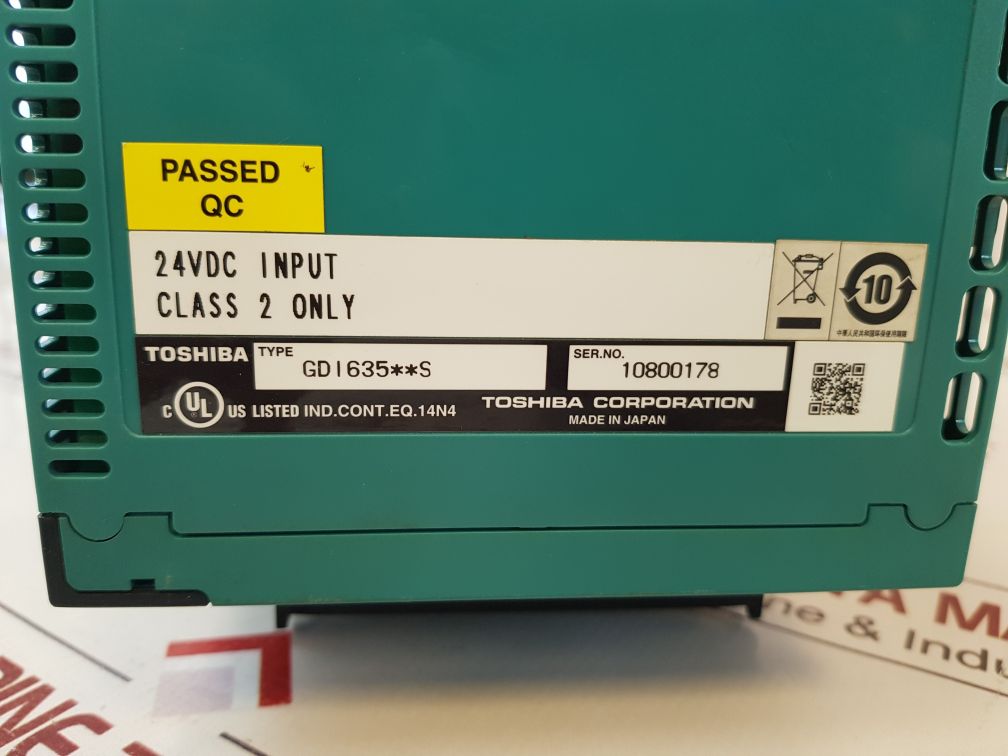 Toshiba Ps693+Pu662T+En651A+Da664+Sp600+Ad668+Ro663+Di635 Module Rack