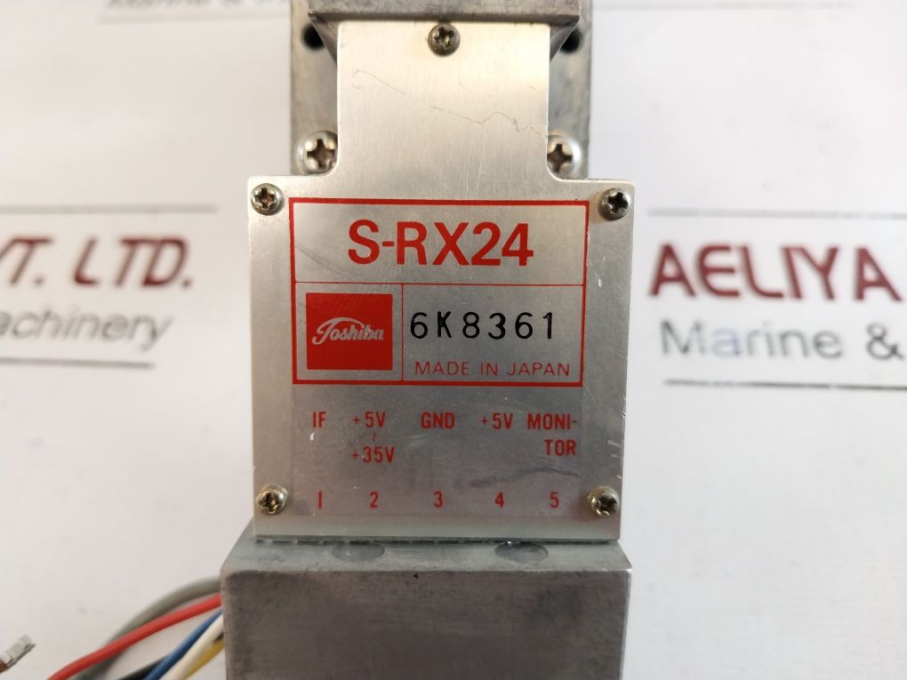 Toshiba S-rx24 With Fcx68 Marine Radar Sounder Njs6926