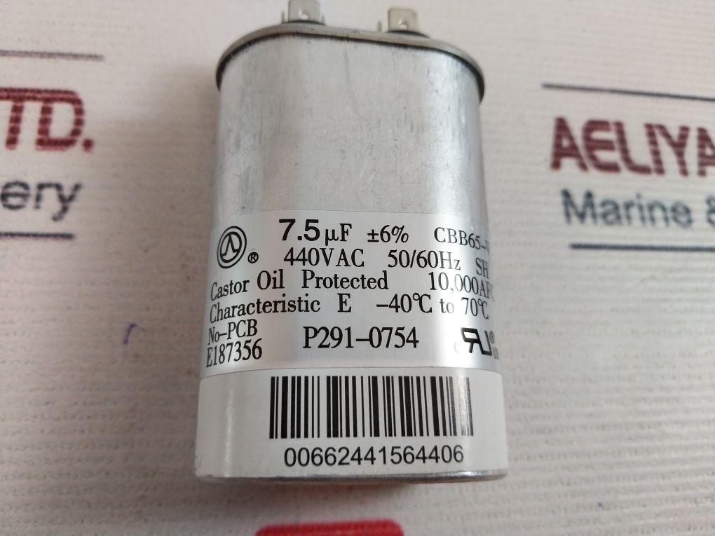 Totaline P291-0754 Run Capacitor Cbb65-v