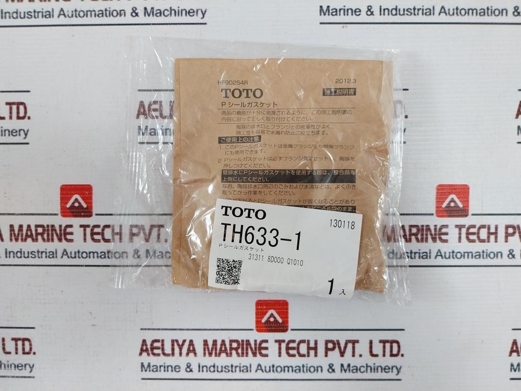 Toto Th633-1 P Seal Gasket For Urinal 582-pc002