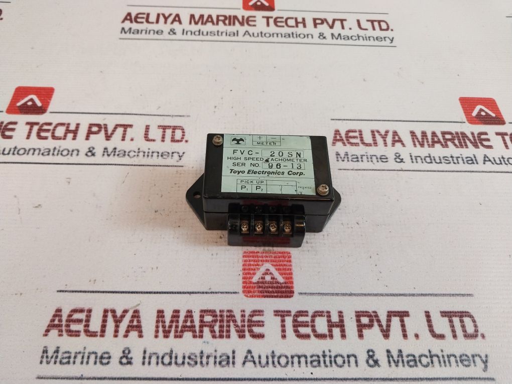 Toyo Electronics Fvc-20Sn High Speed Tachometer