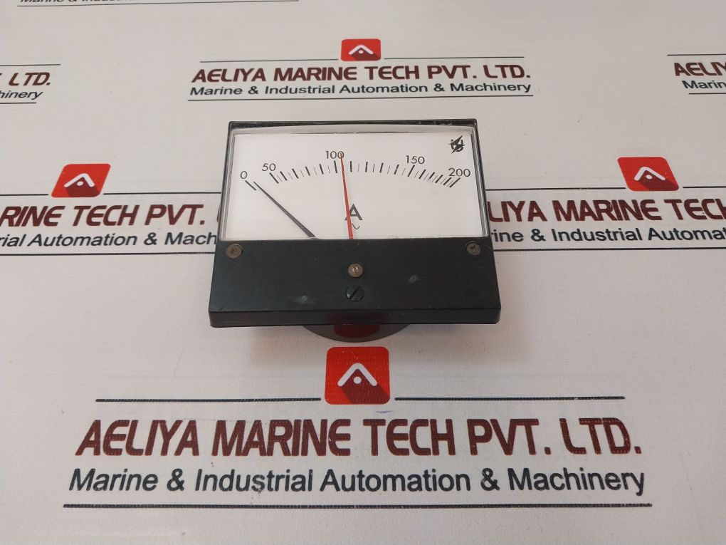 Toyo Keiki Acf-12N 0-200 A Ammeter Ara31527