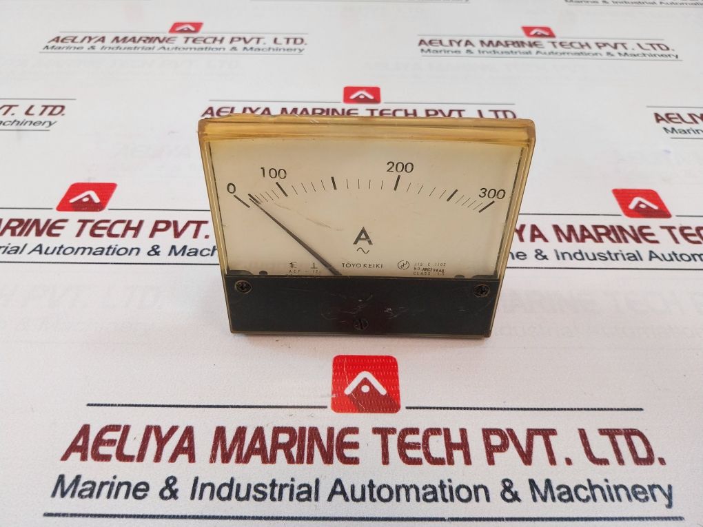 Toyo Keiki Acf-12N Ammeter 0-300A Nh-265A