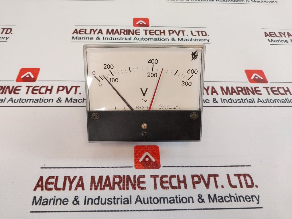 Toyo Keiki Acf-12N Volt Meter 0-600 V