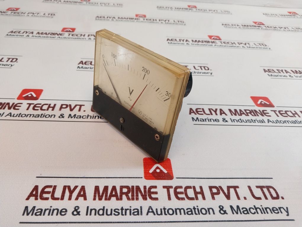 Toyo Keiki Acf-12N Voltmeter 0-300 Vac