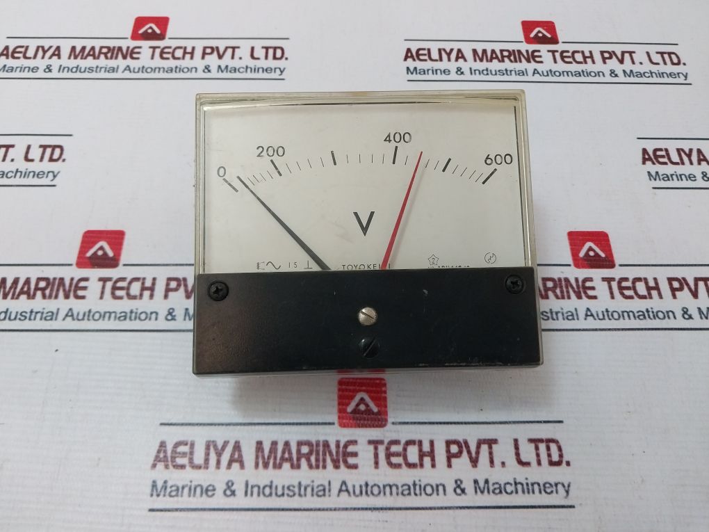 Toyo Keiki Acf-12Nb Volt Meter 0-600V
