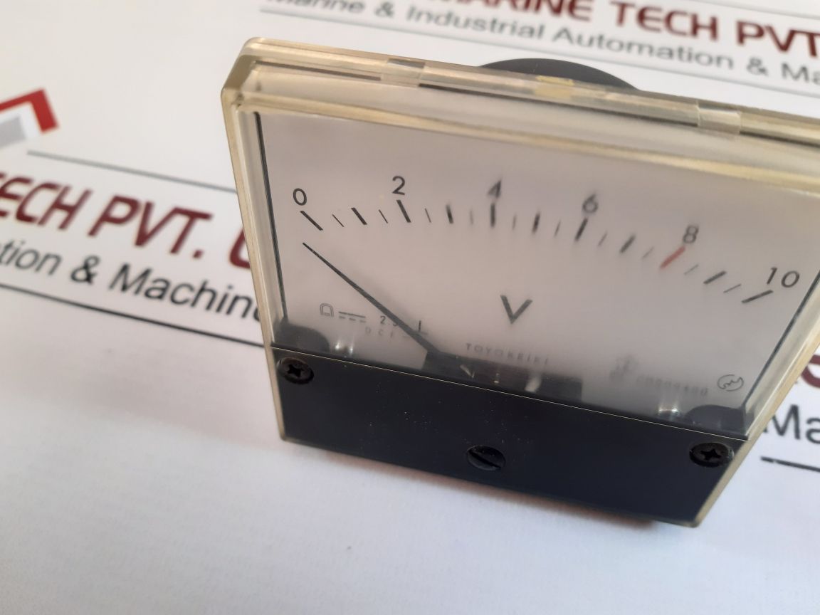 Toyo Keiki Dcf-8 Voltmeter 0-10V