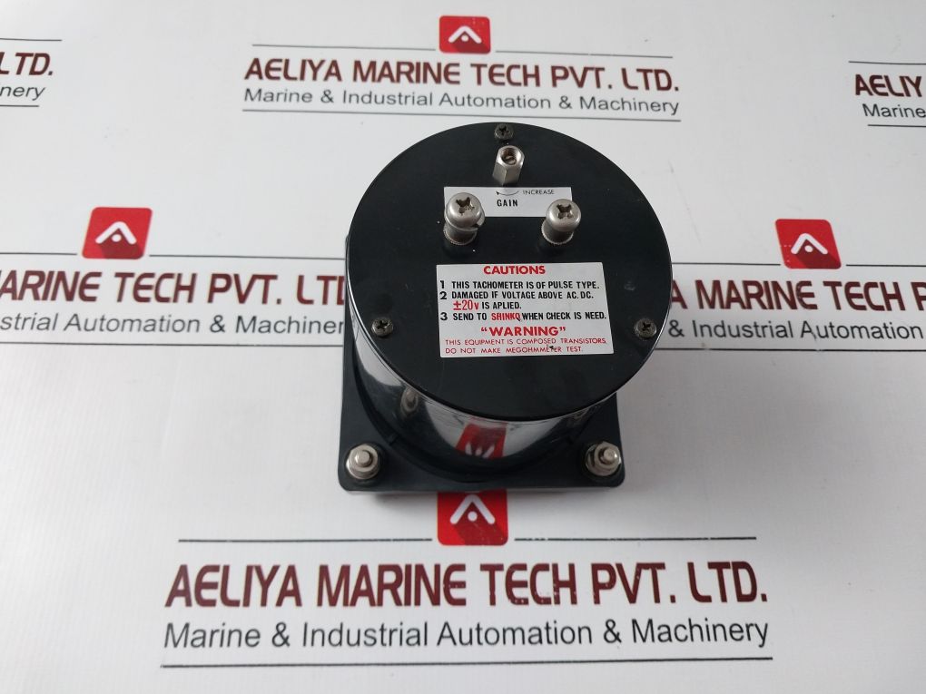 Toyo Keiki Dvf-11 X100 Rpm 0 To 25 Rpm Meter