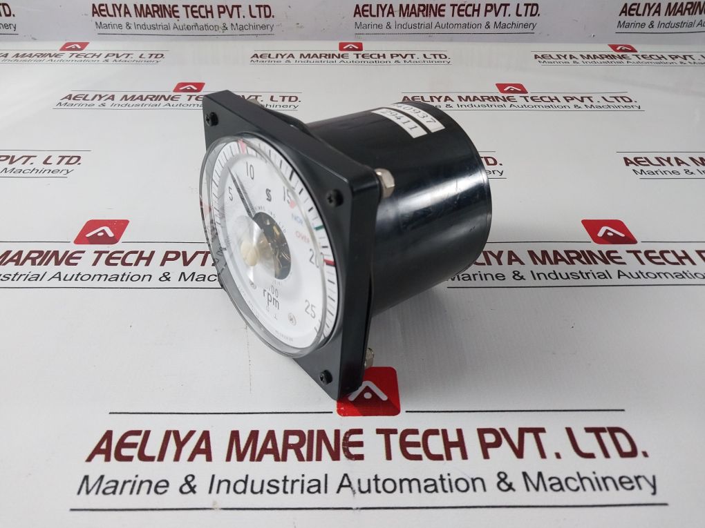 Toyo Keiki Dvf-11 X100 Rpm 0 To 25 Rpm Meter