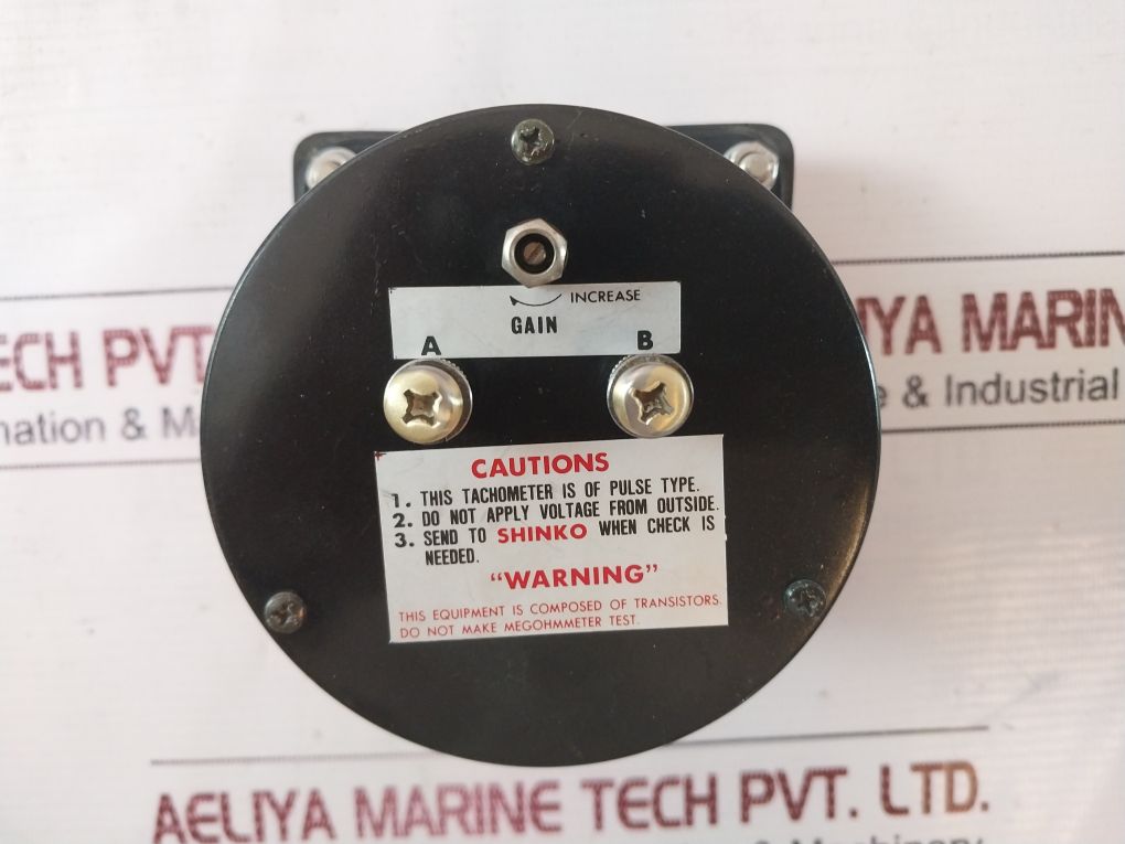 Toyo Keiki Dvf-11 Meter 0-20 X100 Rpm