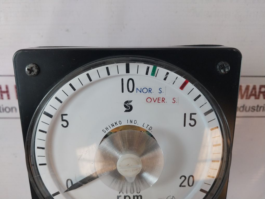 Toyo Keiki Dvf-11 Meter 0-20 X100 Rpm