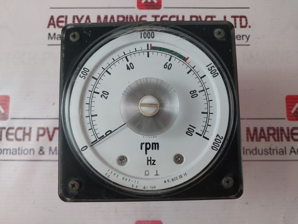 Toyo Keiki Dvf-11 Meter 0-2000 Hz
