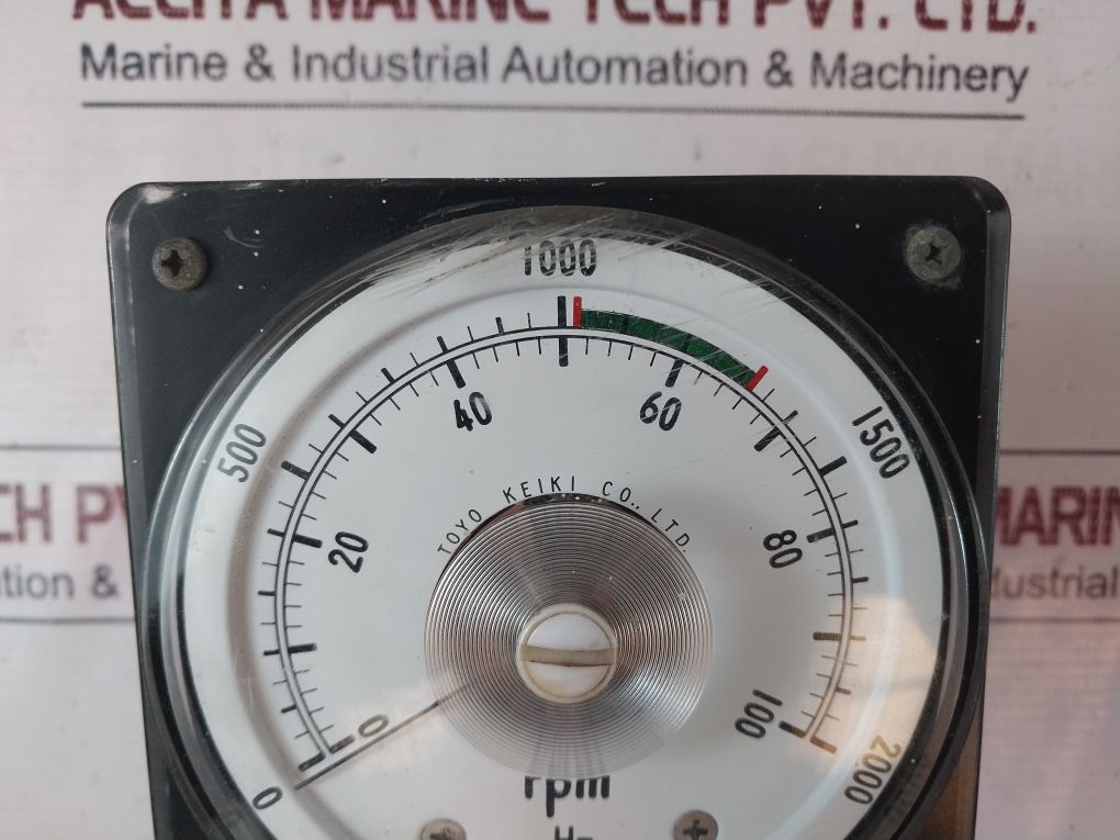 Toyo Keiki Dvf-11 Meter 0-2000 Hz