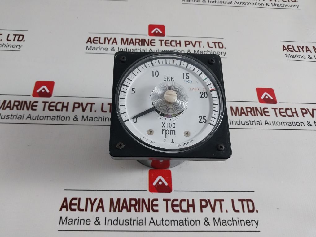 Toyo Keiki Dvf-11 0 To 25 X100 Rpm