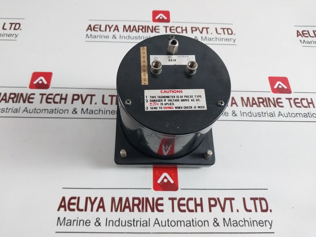 Toyo Keiki Dvf-11 Rpm Meter 0 To 25 X100 Rpm