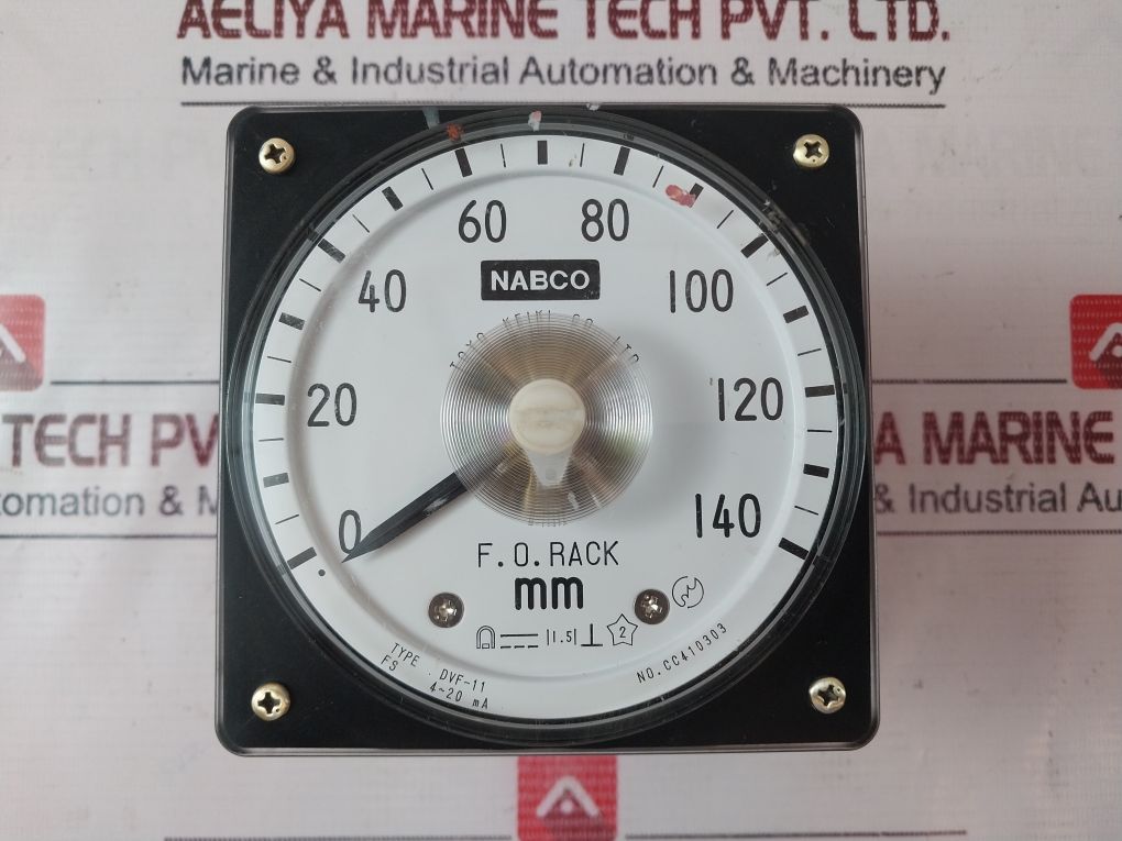 Toyo Keiki Dvf-11 Meter 0-140 Mm